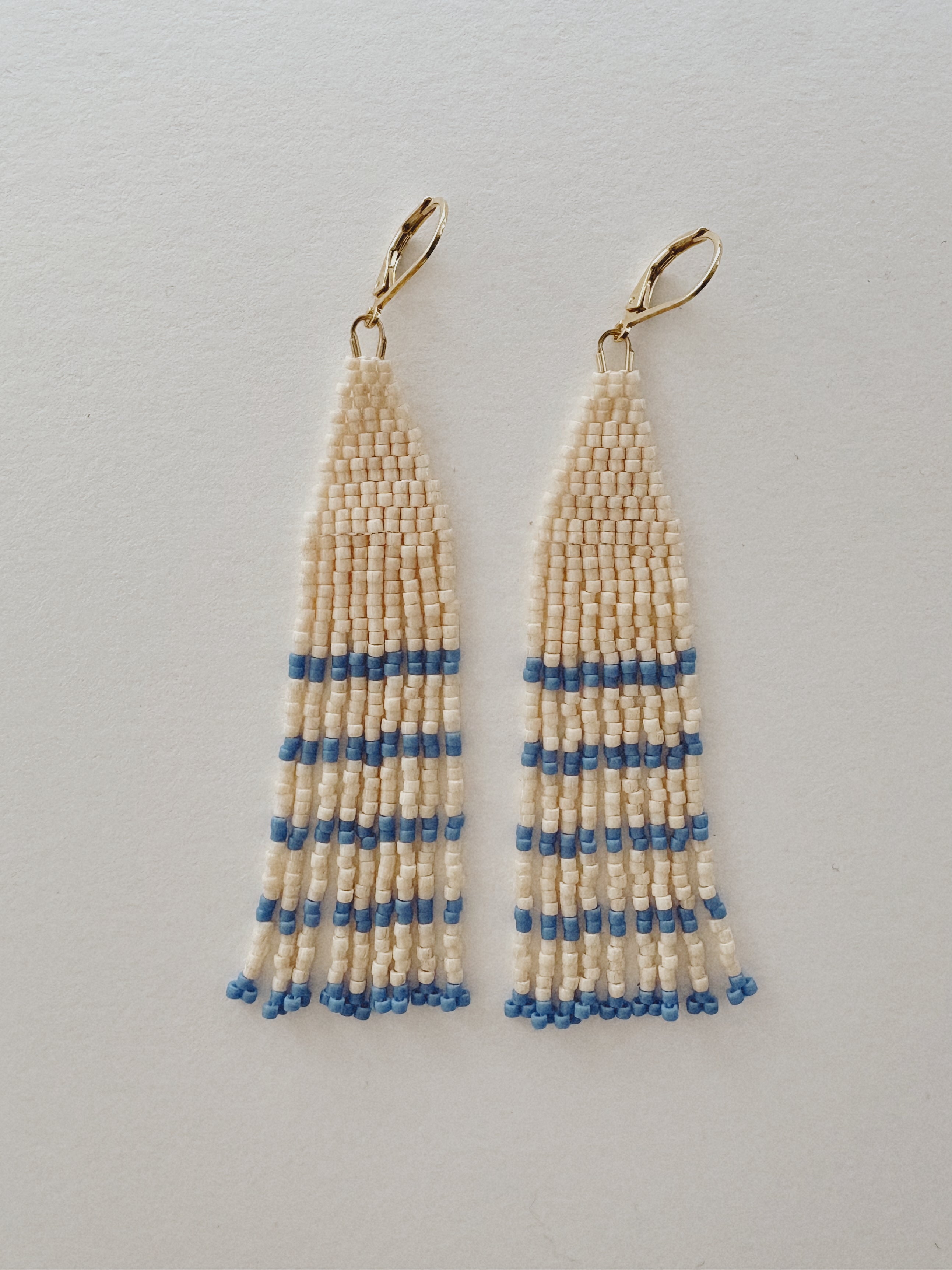 Beach fringes earrings