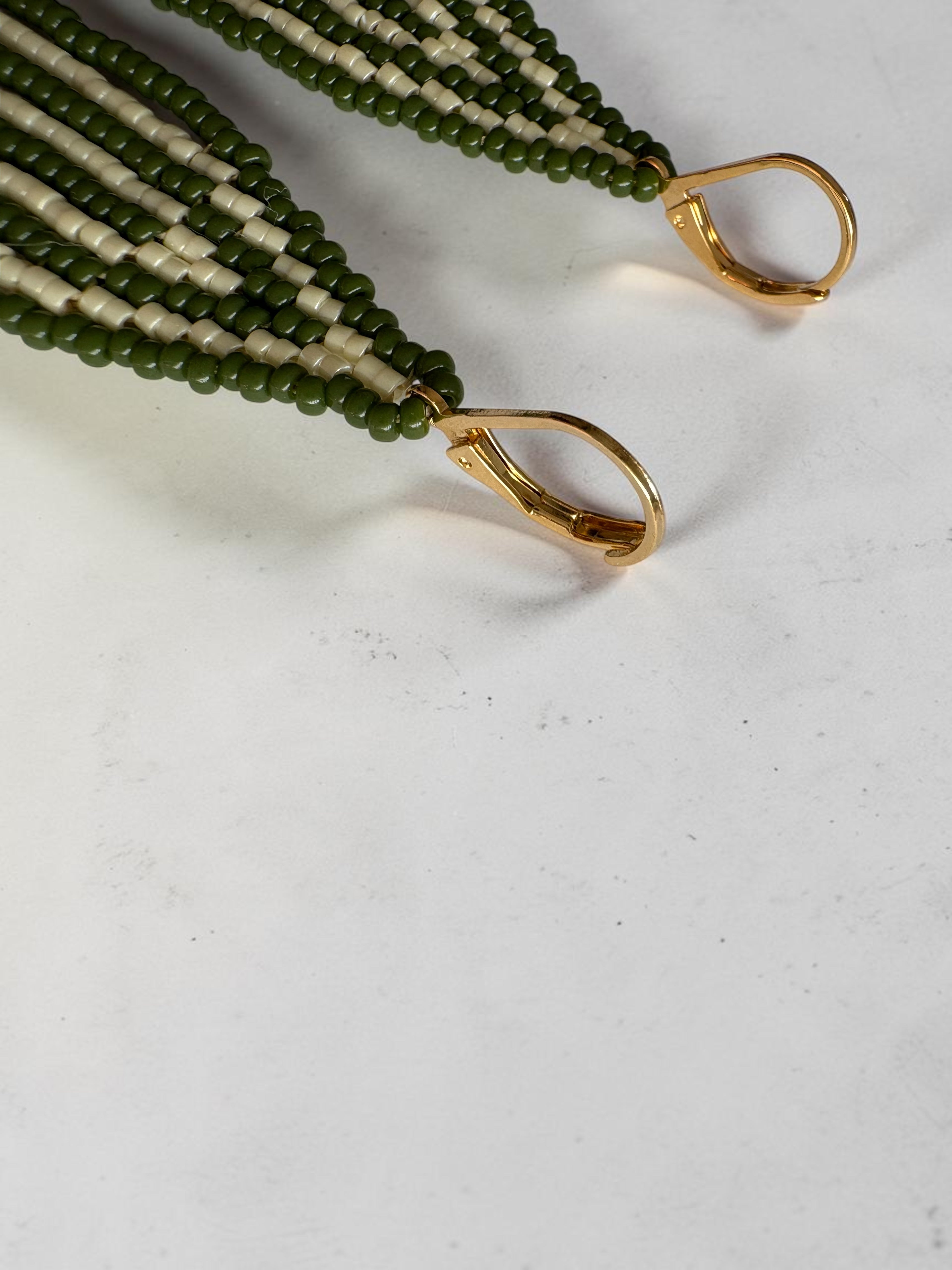 Forest Tassel Earrings