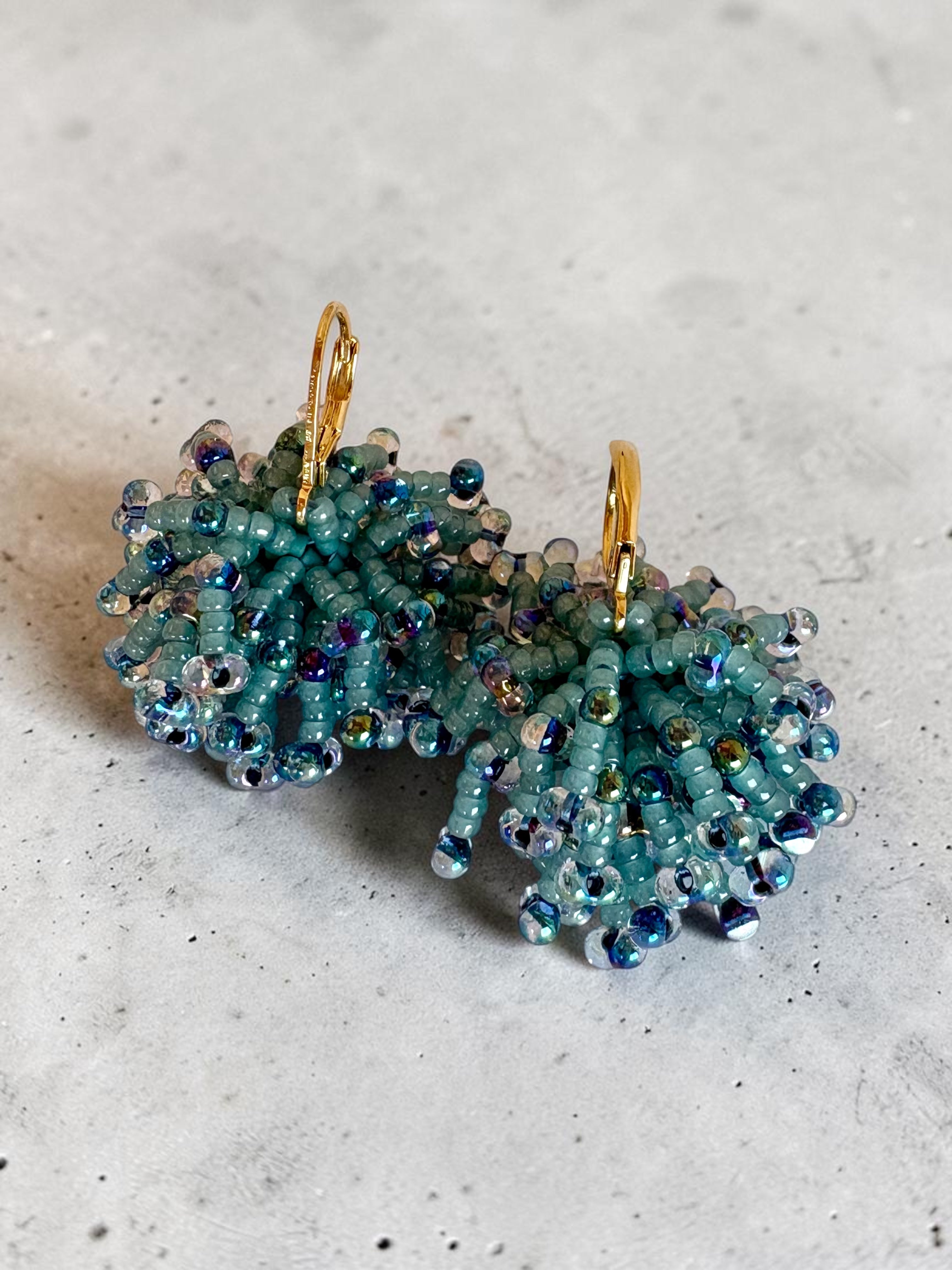 Coral Bloom Earrings