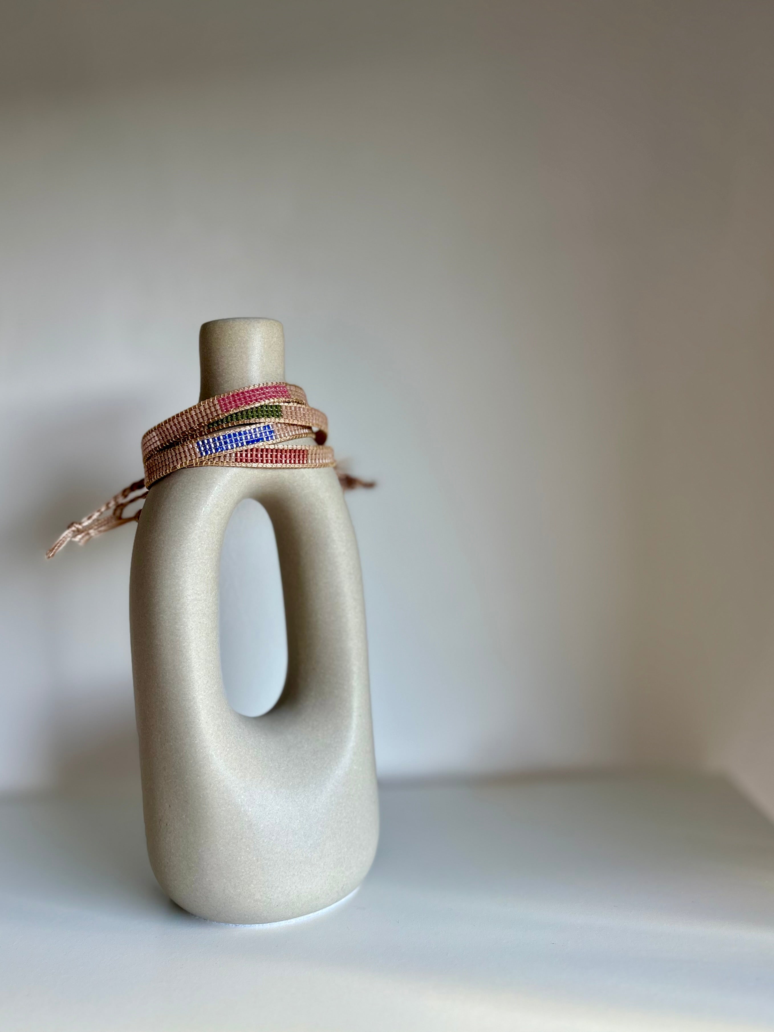 Earth Line Olive Bracelet