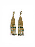 Sahara Stripe Fringe Earrings