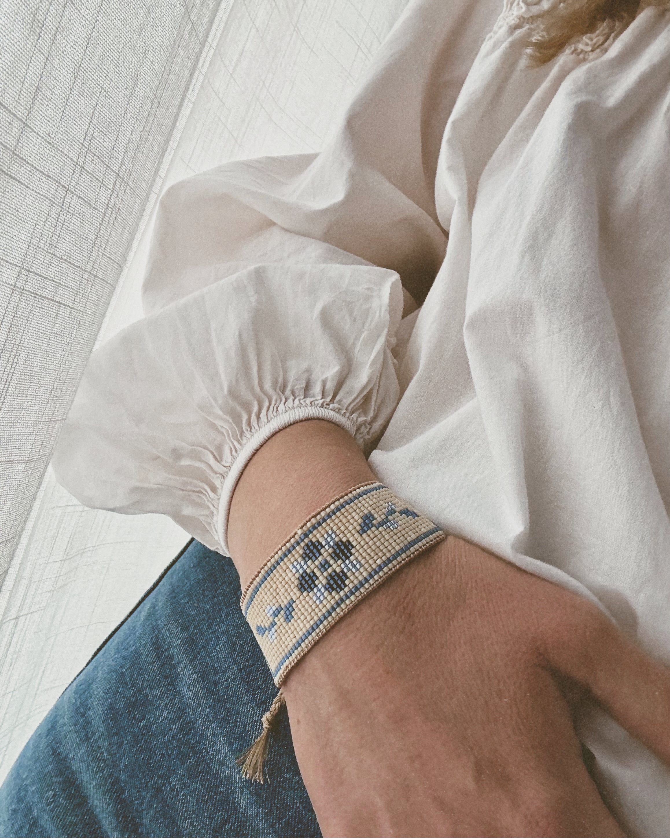 Blue Flower Statement Niju 3