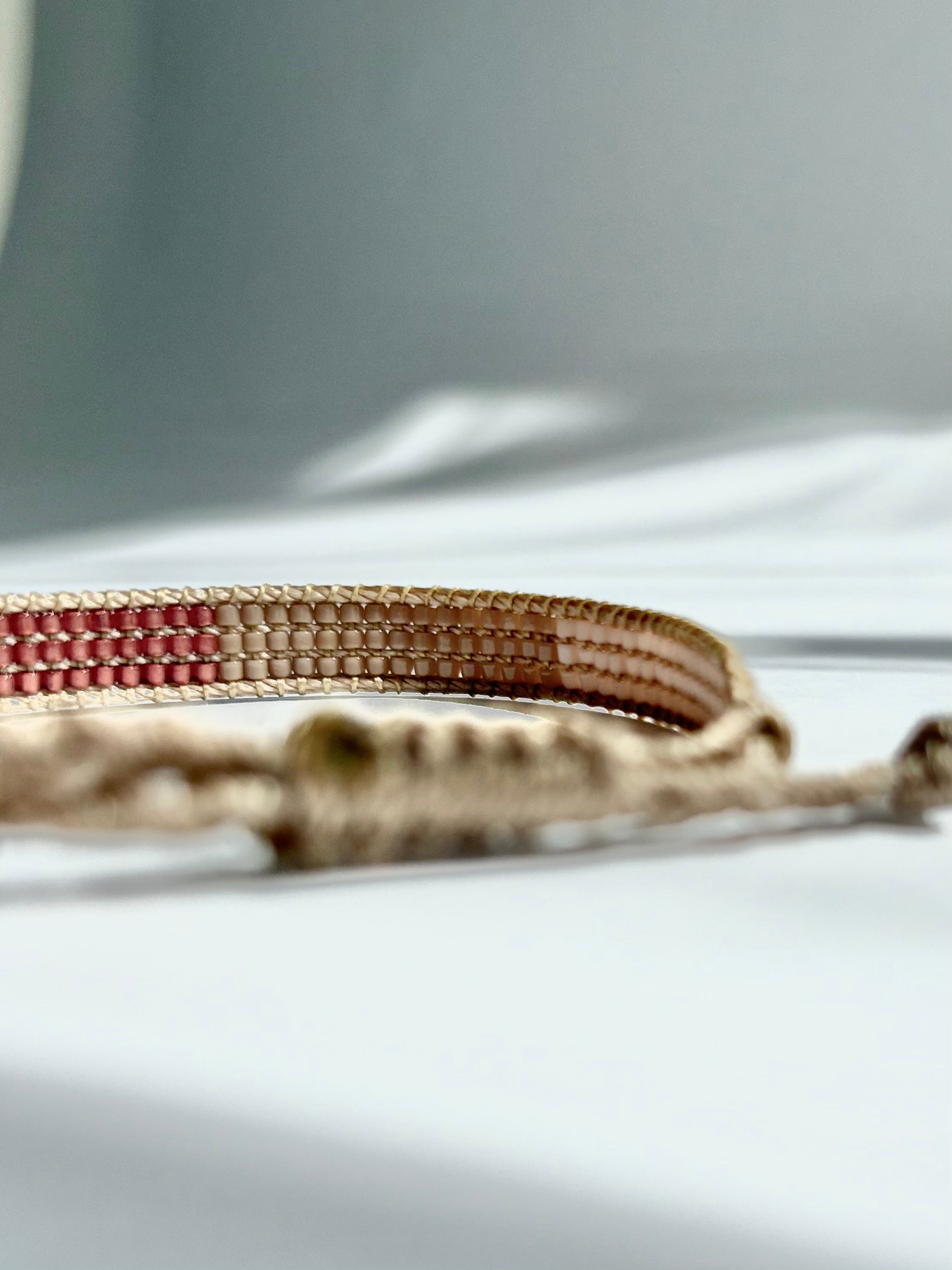 Earth Line Brown Bracelet