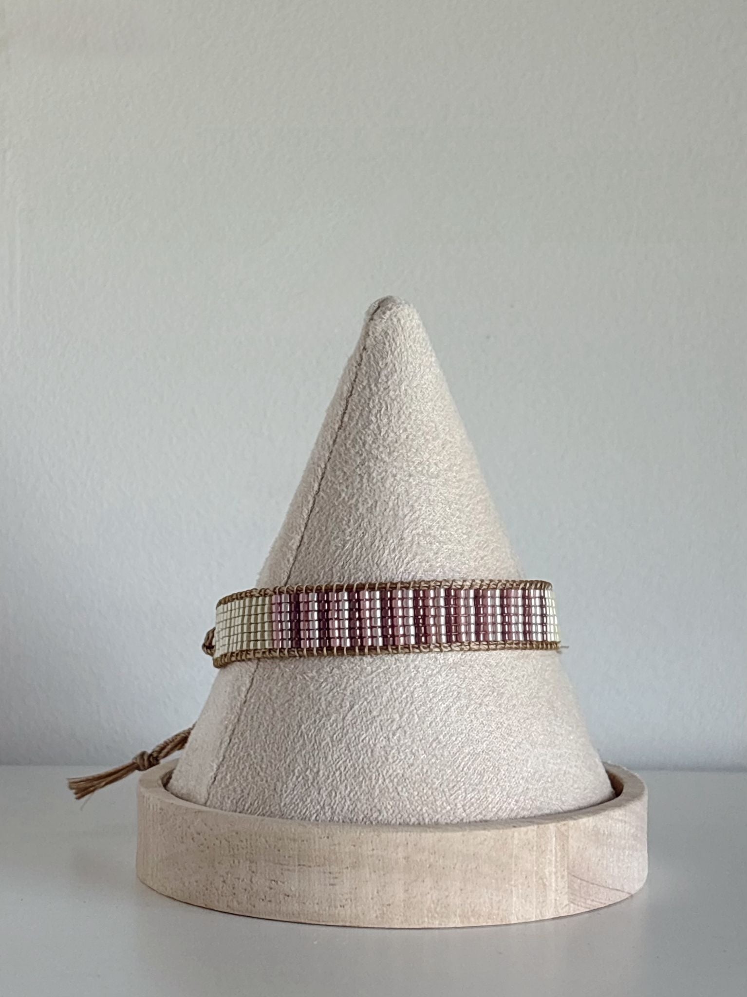 Soft Rose Stripes Bracelet