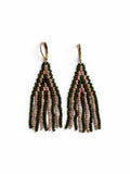Moss & Blush Tassel Earrings